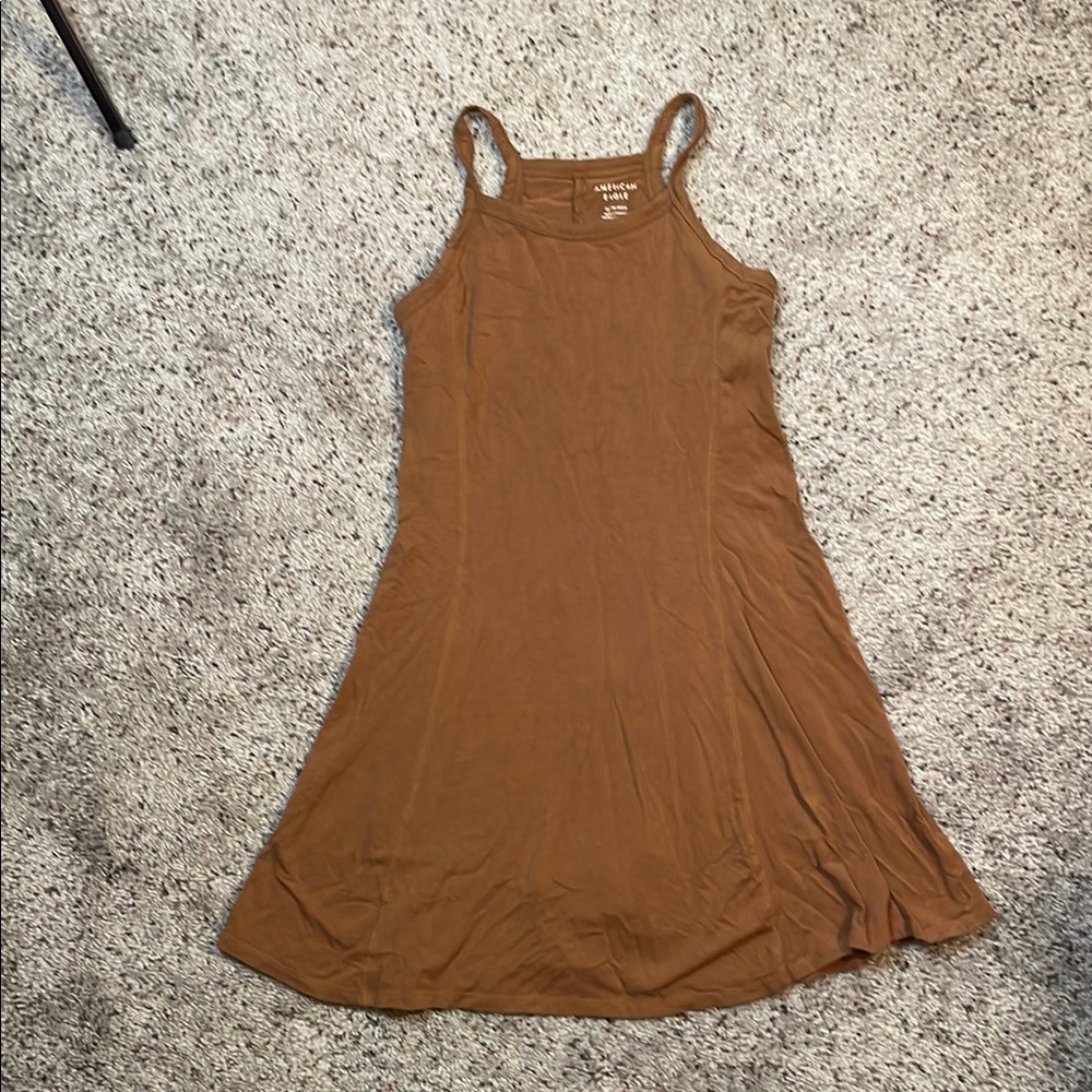 NWT American‎ Eagle Brown Dress with Built in Shorts Size XS